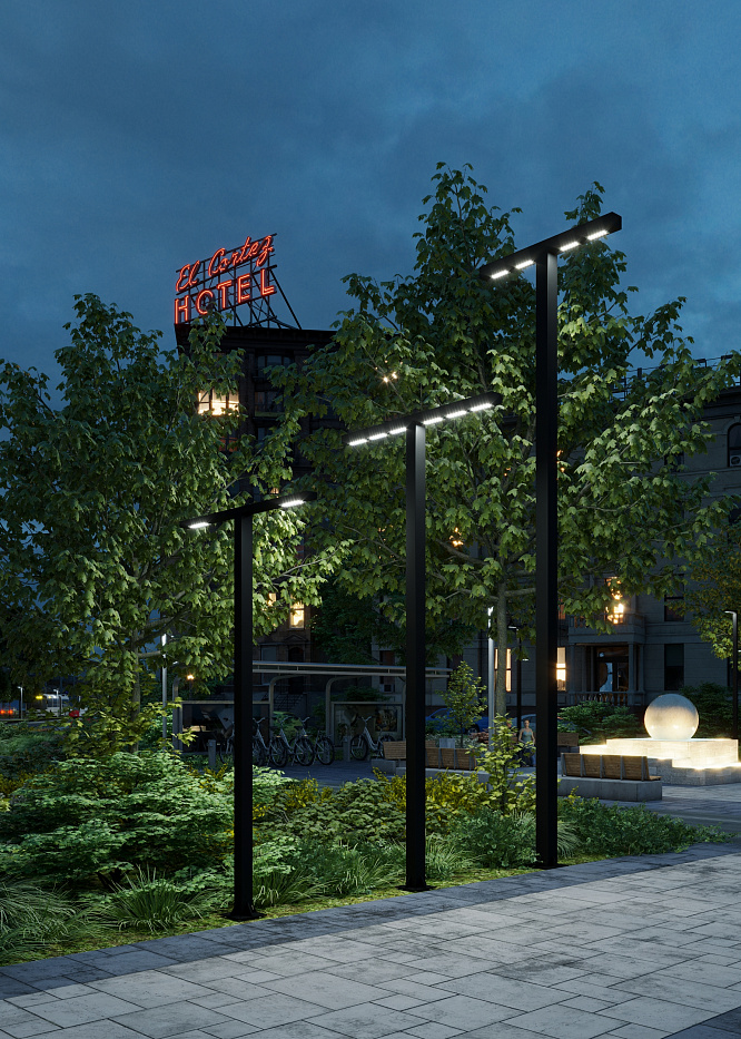 Светильник NORLED CITY DOUBLE